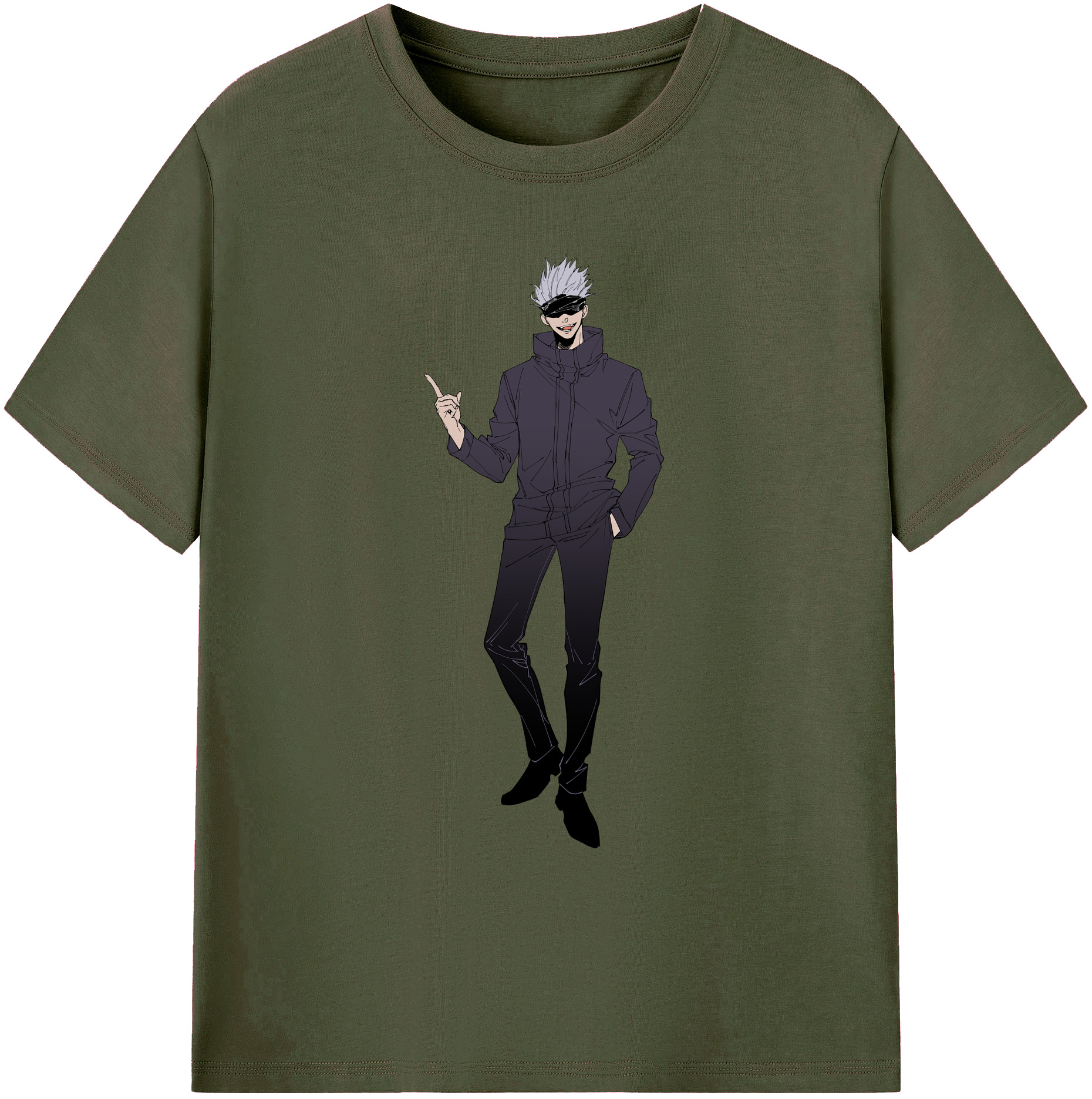 （画像用） 呪術廻戦 Jujutsu Kaisen 綿100％ メンズ半袖Tシャツ｜肌触りやわらか＆通気性